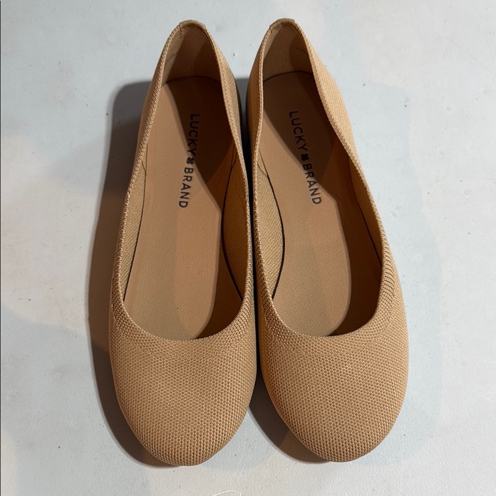Lucky Brand Women's Tan Flats